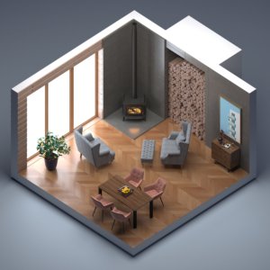 Virtual furniture placement Flex Estate Add-on