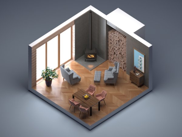 Virtual furniture placement Flex Estate Add-on