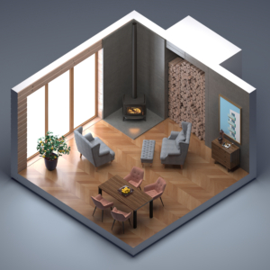 Virtual furniture placement Flex Estate Add-on