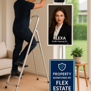 Security Kit camera + Beveiligingsmelding Flex Estate