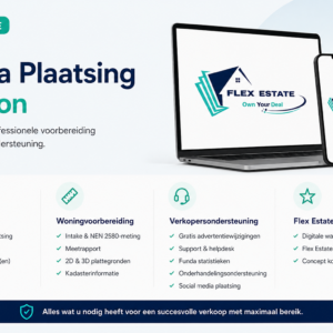 Funda plaatsing via Flex Estate