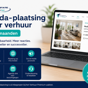 Funda plaatsing 3 maanden voor verhuur via Flex Estate