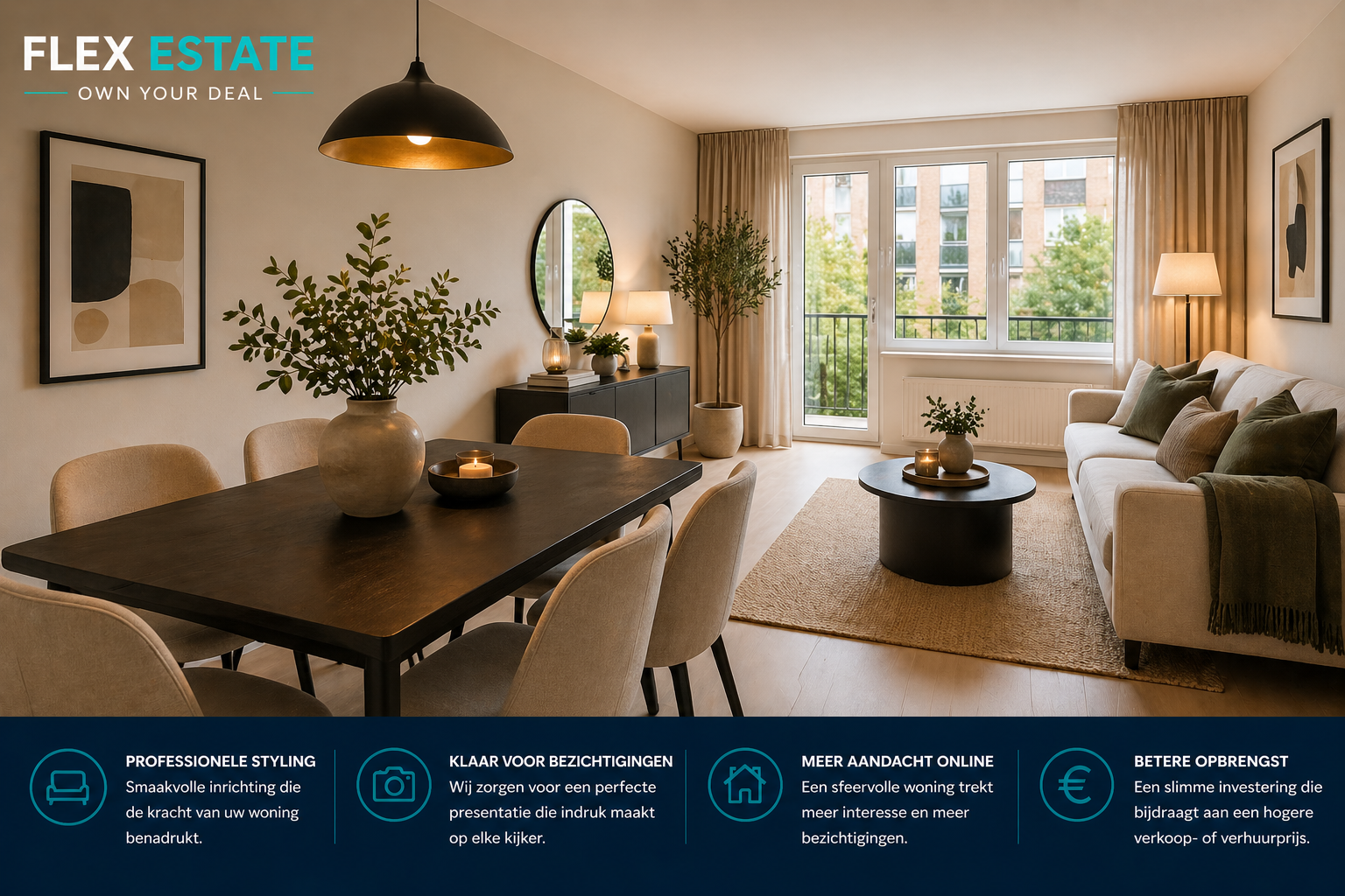 Meubelverhuur & woningstyling Flex Estate
