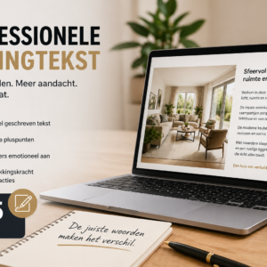 Professionele woningtekst voor woningeigenaren