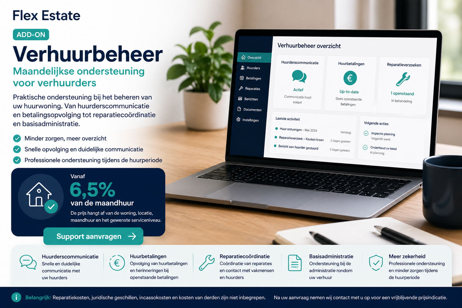 Verhuurbeheer via Flex Estate partners