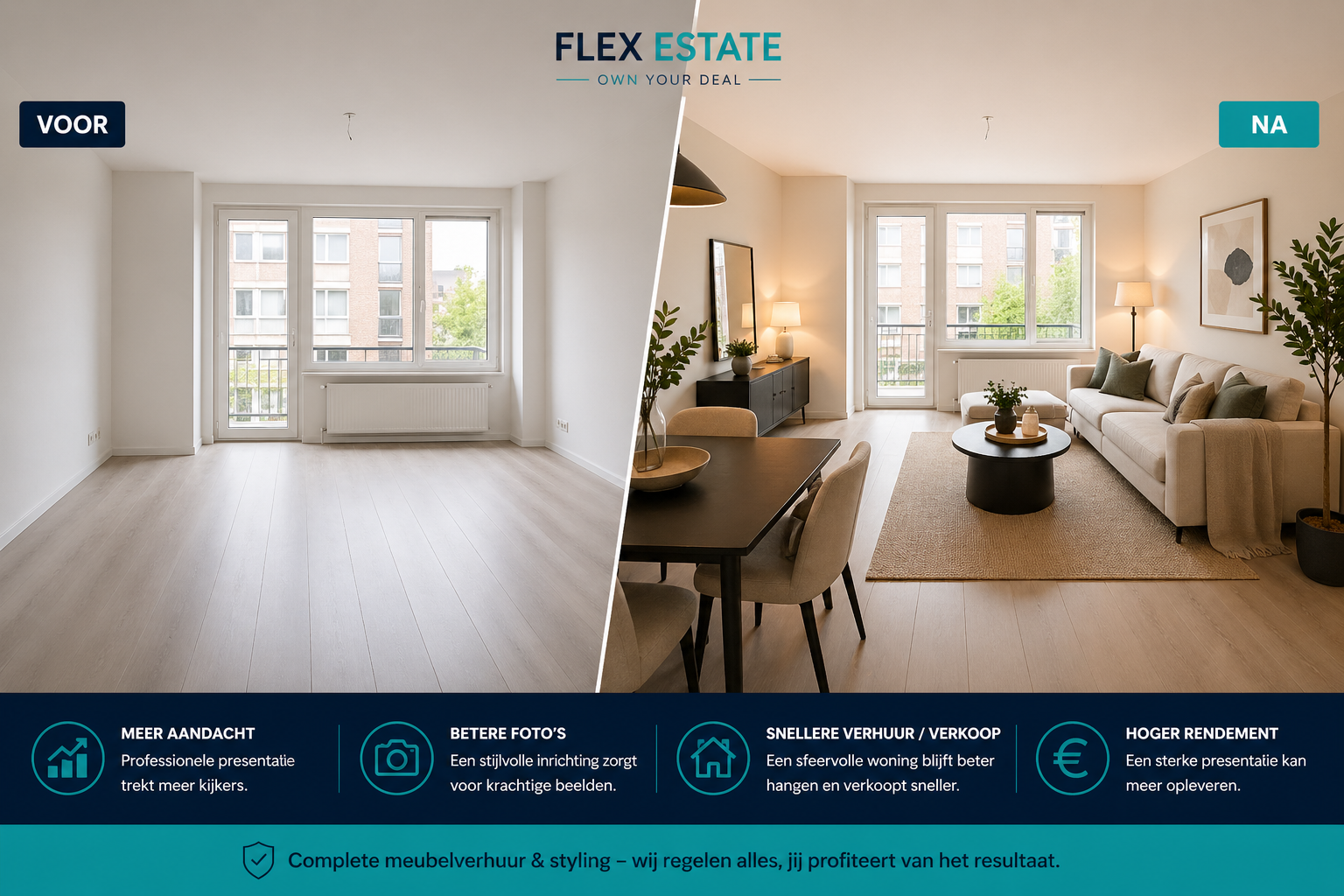Meubelverhuur & woningstyling Flex Estate