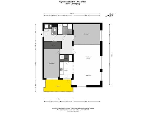 waterfront apartment for sale in Amsterdam Nieuw-West
