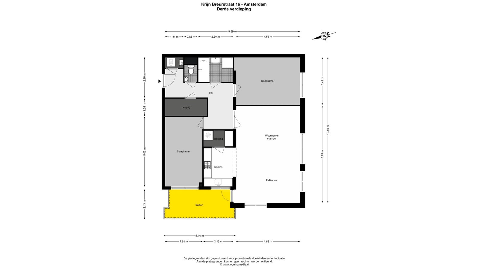 waterfront apartment for sale in Amsterdam Nieuw-West