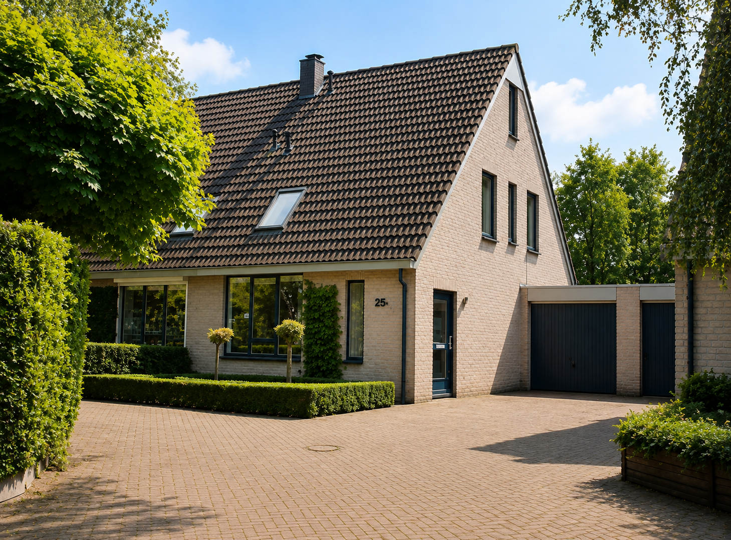 Beleggingswoning te koop in Breda met €2.000 huurinkomsten per maand en huurcontract tot september 2029. 123 m², 4 slaapkamers, garage en tuin.