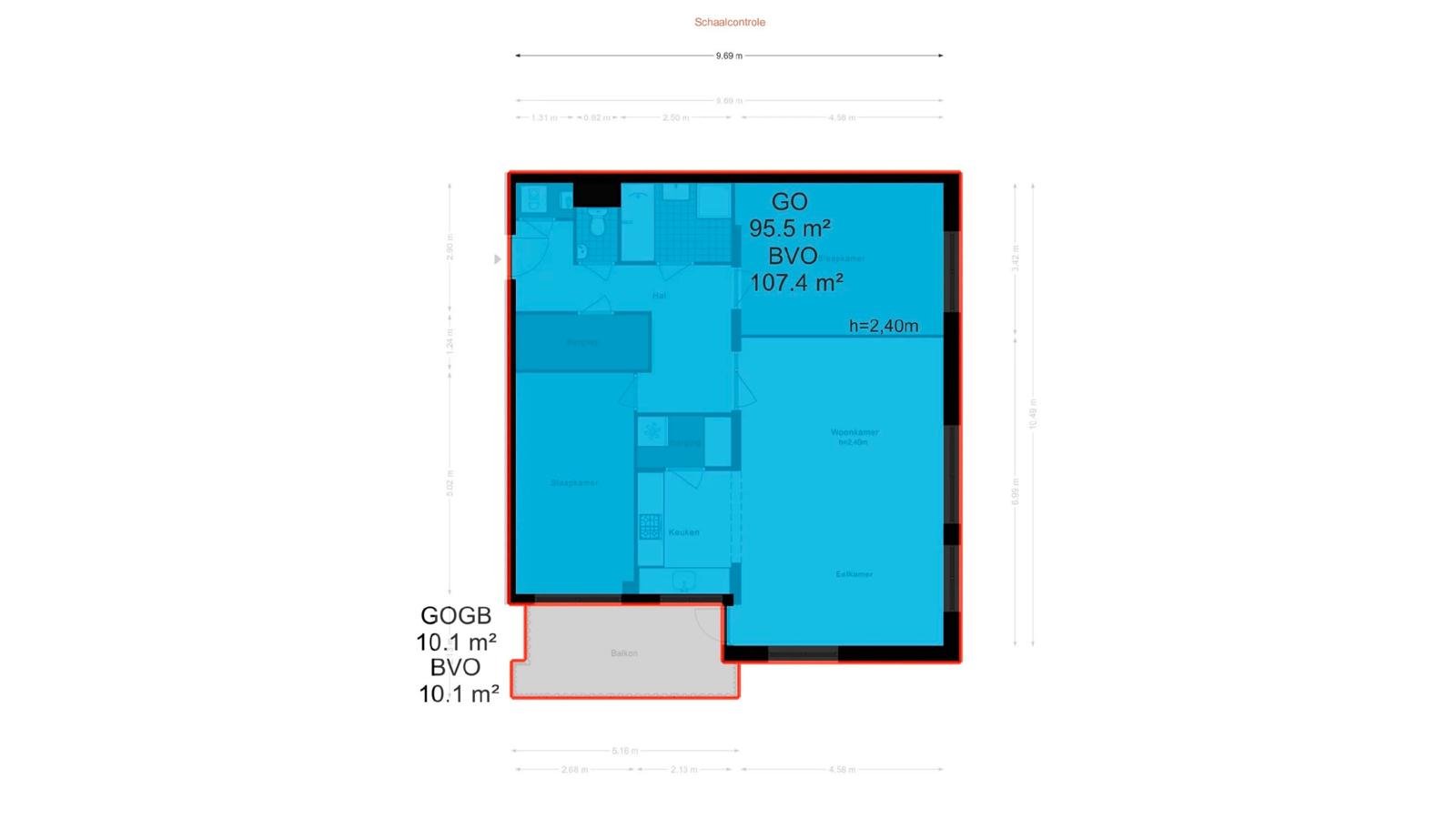 Waterfront apartment for sale in Amsterdam Nieuw-West