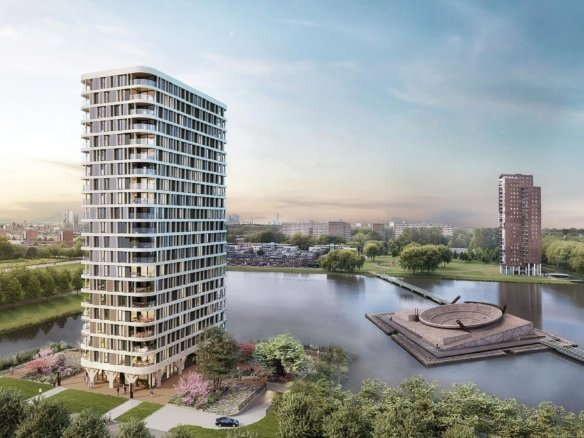 Woning aan de Berninistraat te Rotterdam