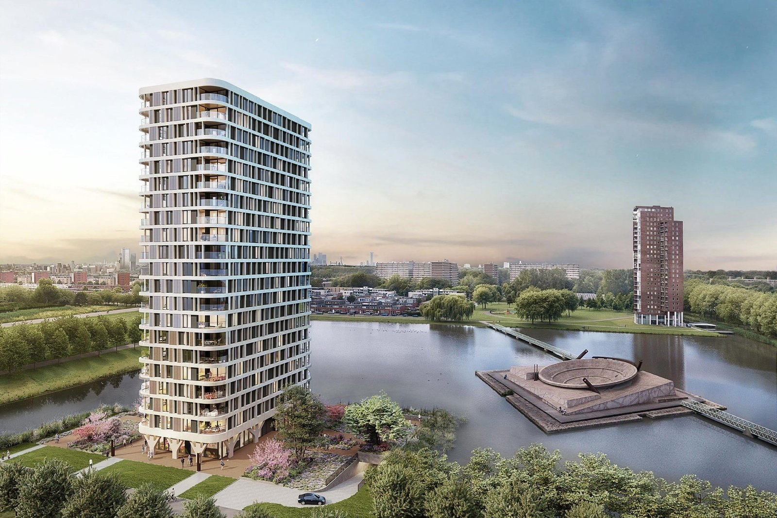 Woning aan de Berninistraat te Rotterdam