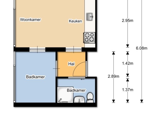 Appartement in Zwolle