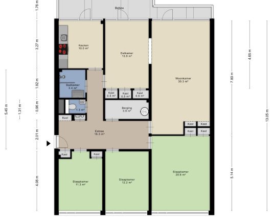 Appartement in ‘s-Gravenhage