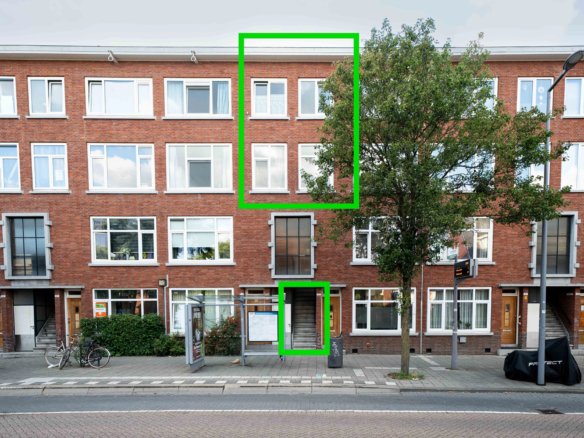 Woning aan de Verboomstraat te Rotterdam