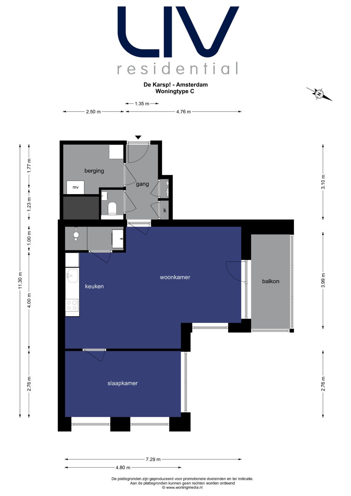 52ba2f1b-af0a-5c12-ab3a-b54b749424d7 Bullewijkpad, 1101CV Amsterdam
