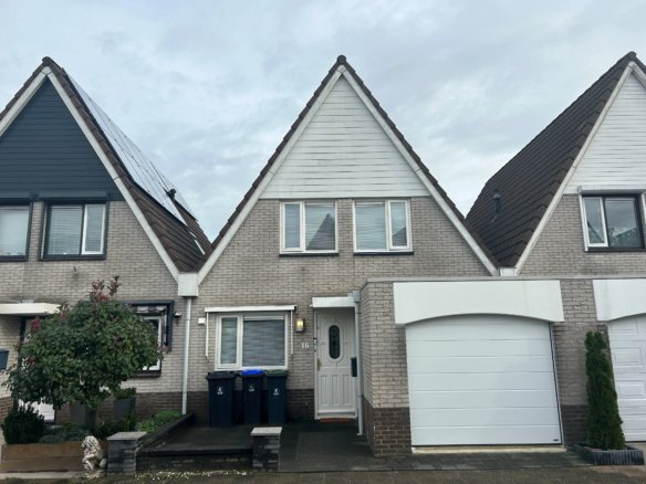 Woning aan de Chopinstraat te Hellevoetsluis
