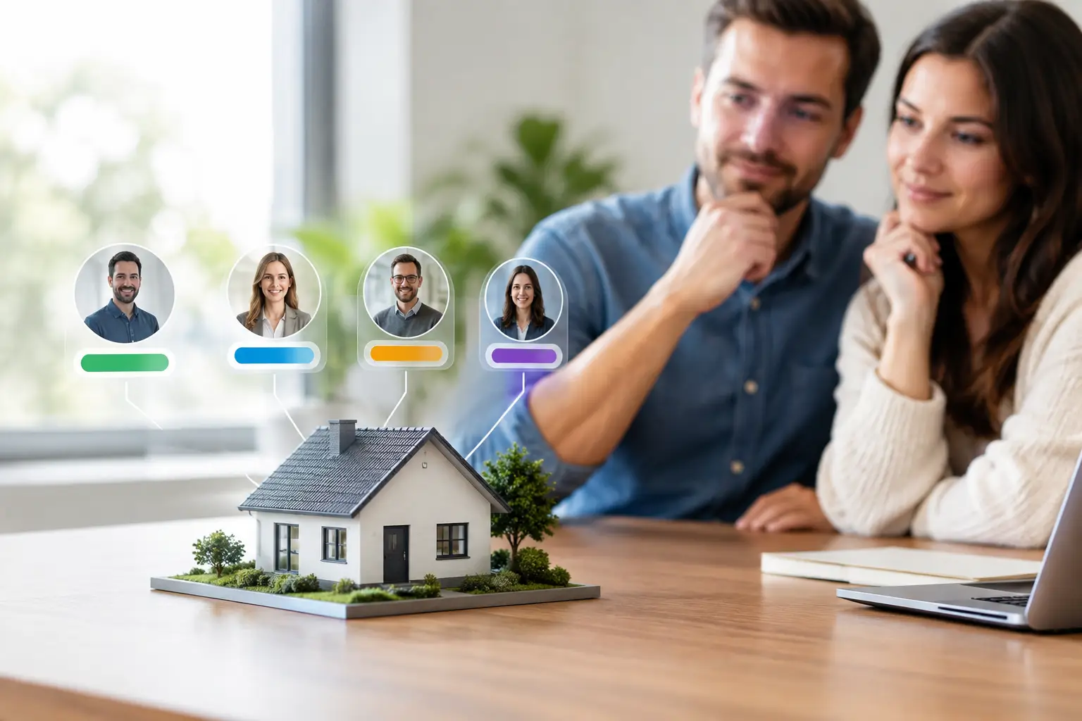 Hoe werkt transparant bieden bij een woning?