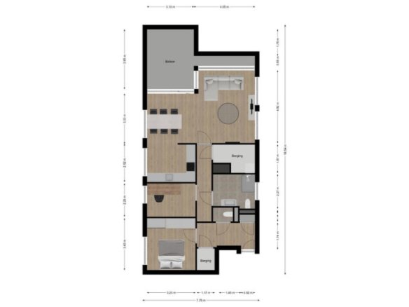 Appartement in Leerdam