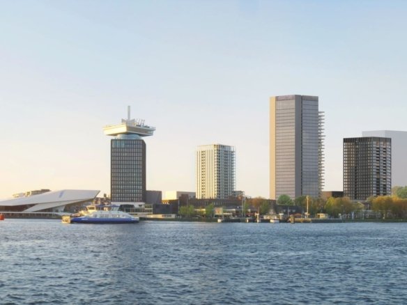 Woning aan de Badhuiskade te Amsterdam