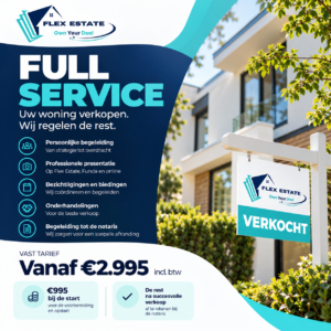 Full Service Woningverkoop | Vanaf €2.995
